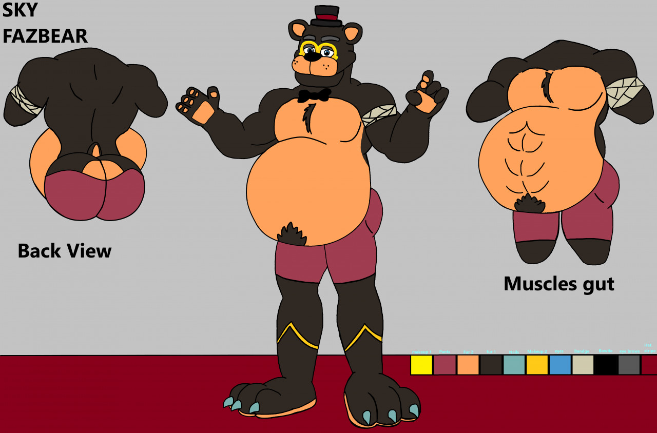 Freddy Fazbear Workout by greenwolf2002 -- Fur Affinity [dot] net