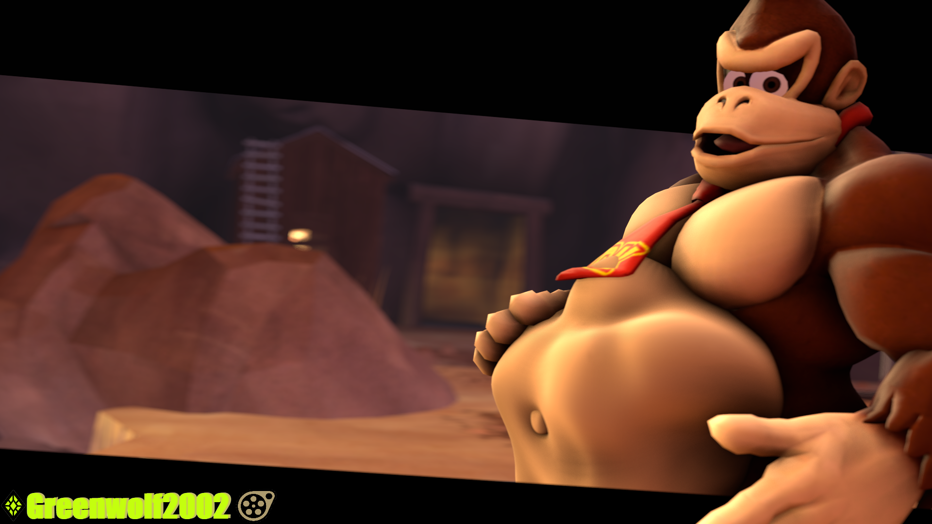 Donkey Kong vore by greenwolf2002 -- Fur Affinity [dot] net