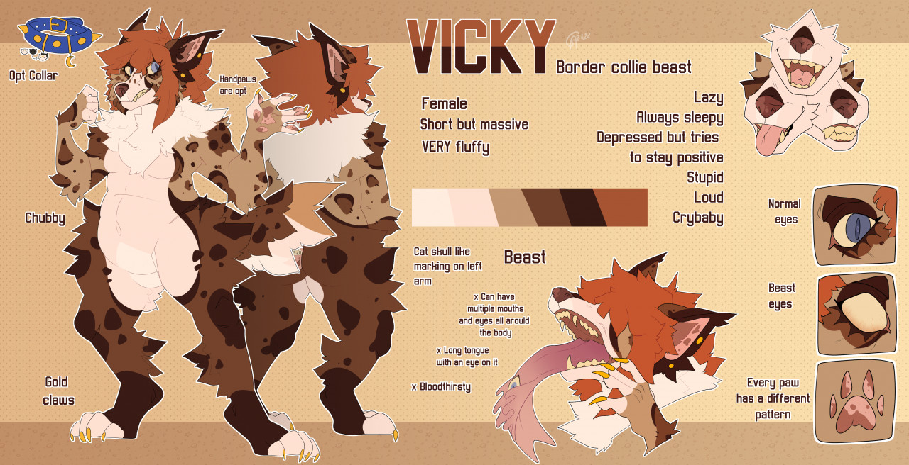 vicky chubby REF] Vicky REF 2023 by GreyAlphaDog -- Fur Affinity [dot] net