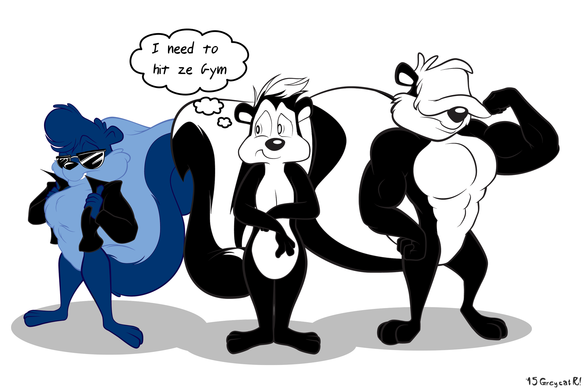 Pepe le pew fart