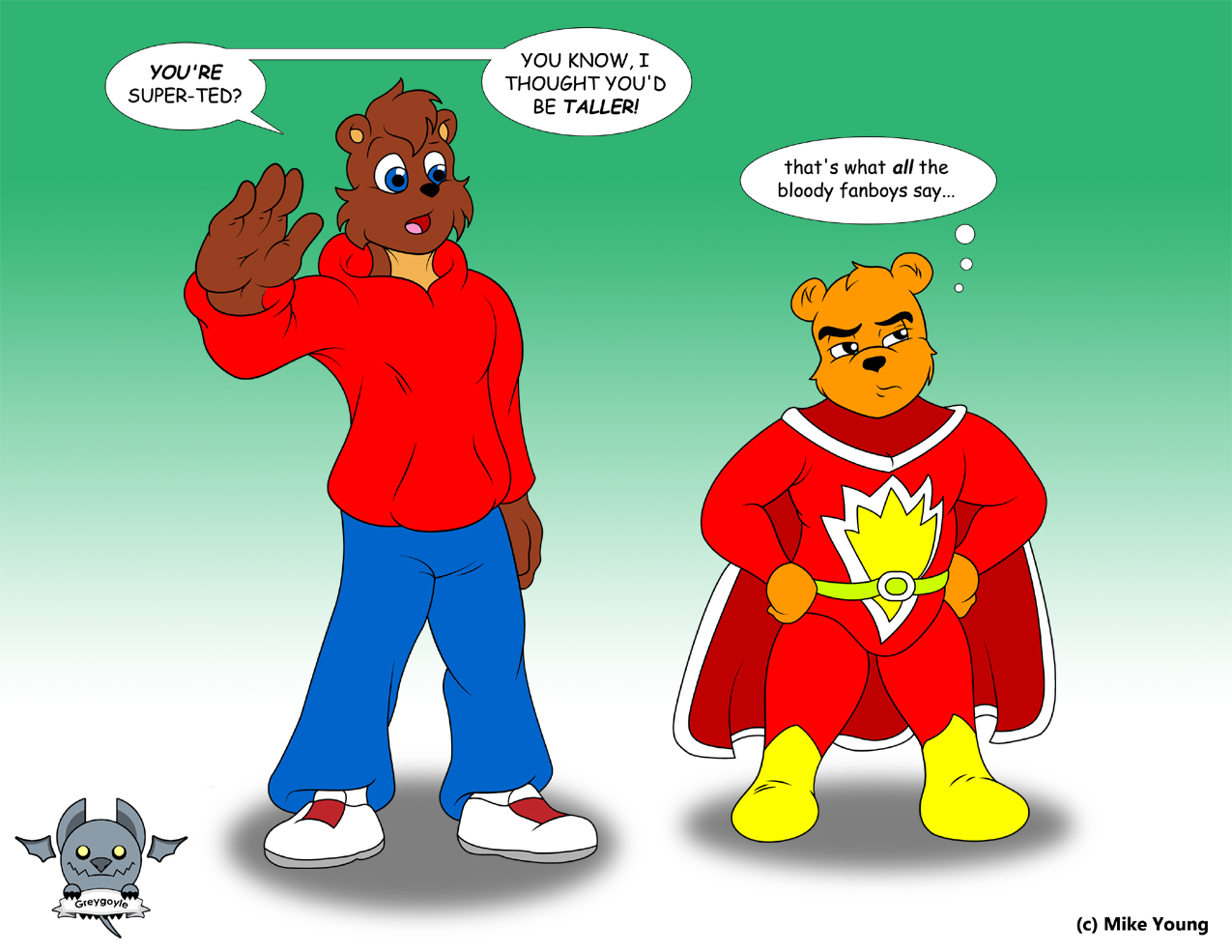 superted teddy