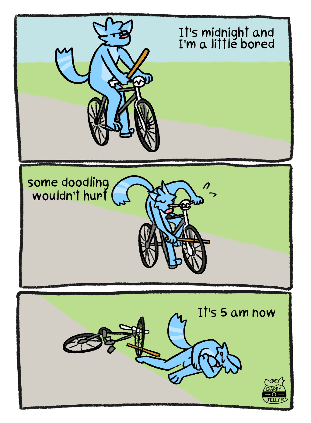 meme - bike stick man by GrichyinkReally -- Fur Affinity [dot] net