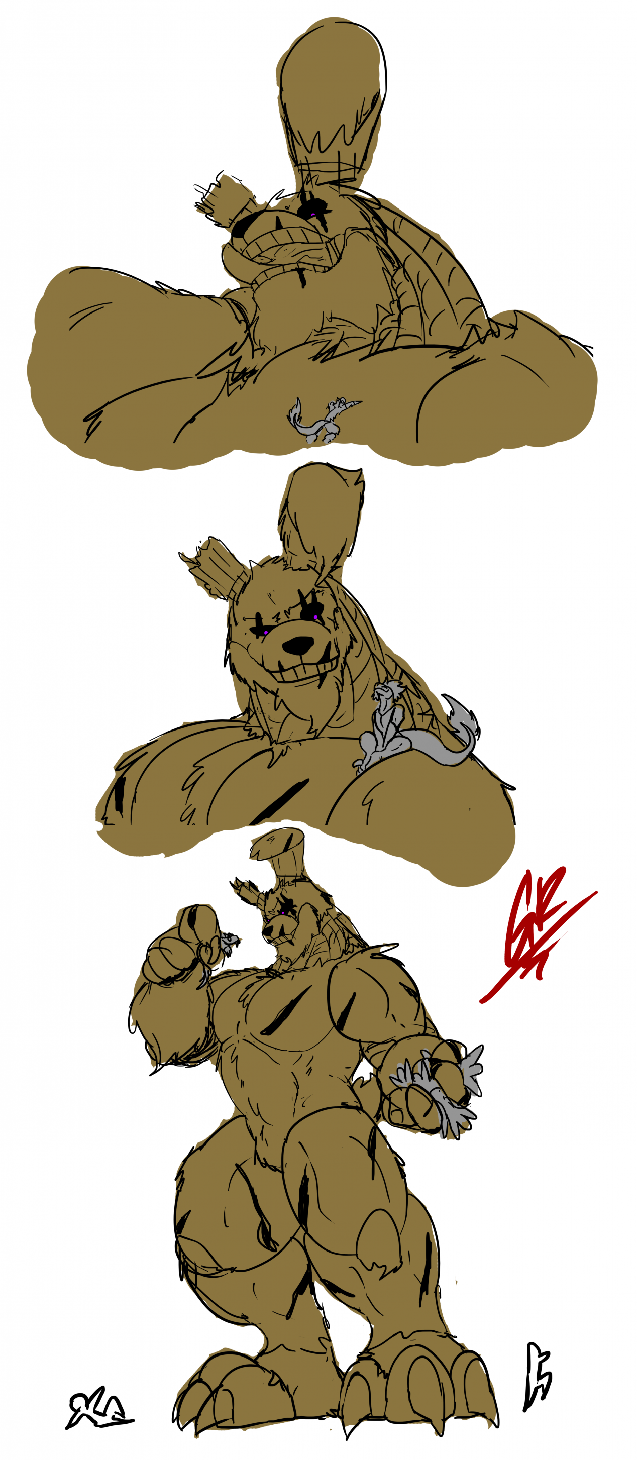 Springtrap by DG254 -- Fur Affinity [dot] net