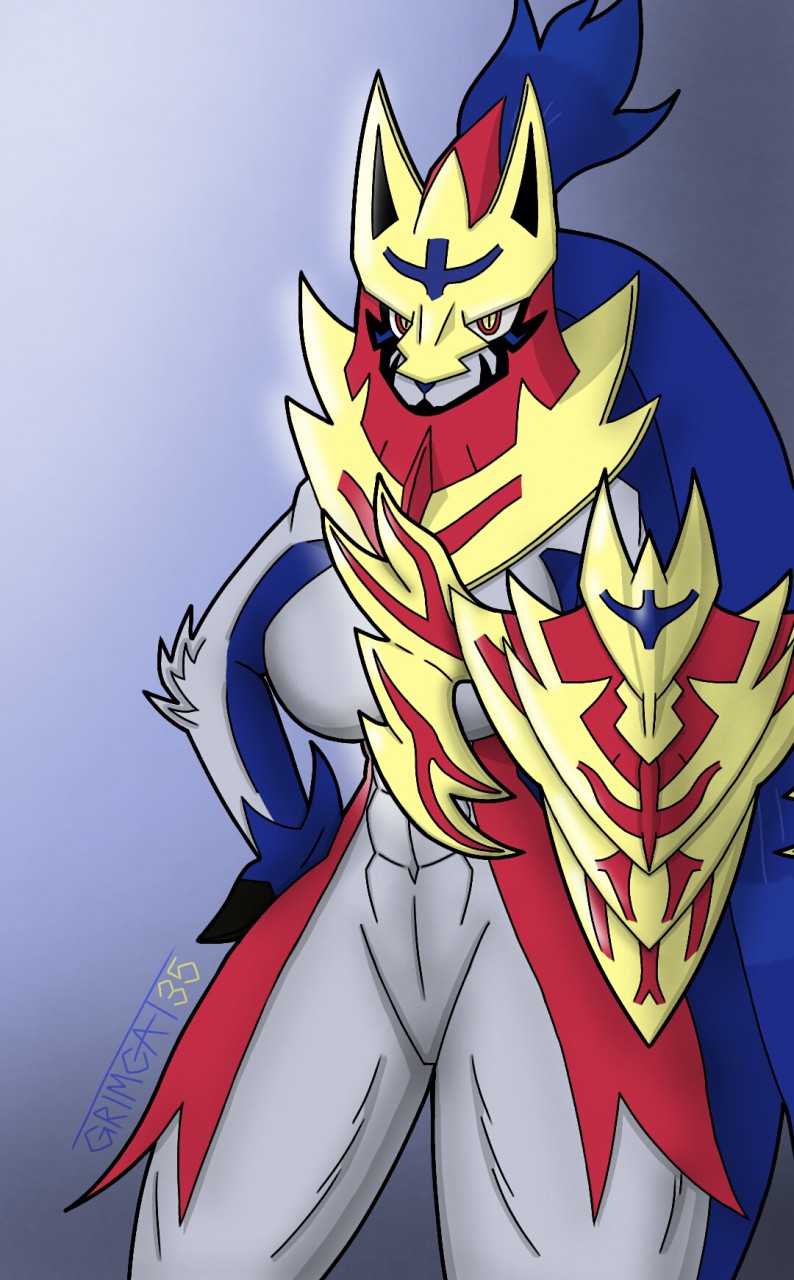 Zamazenta by Masterxvmon -- Fur Affinity [dot] net