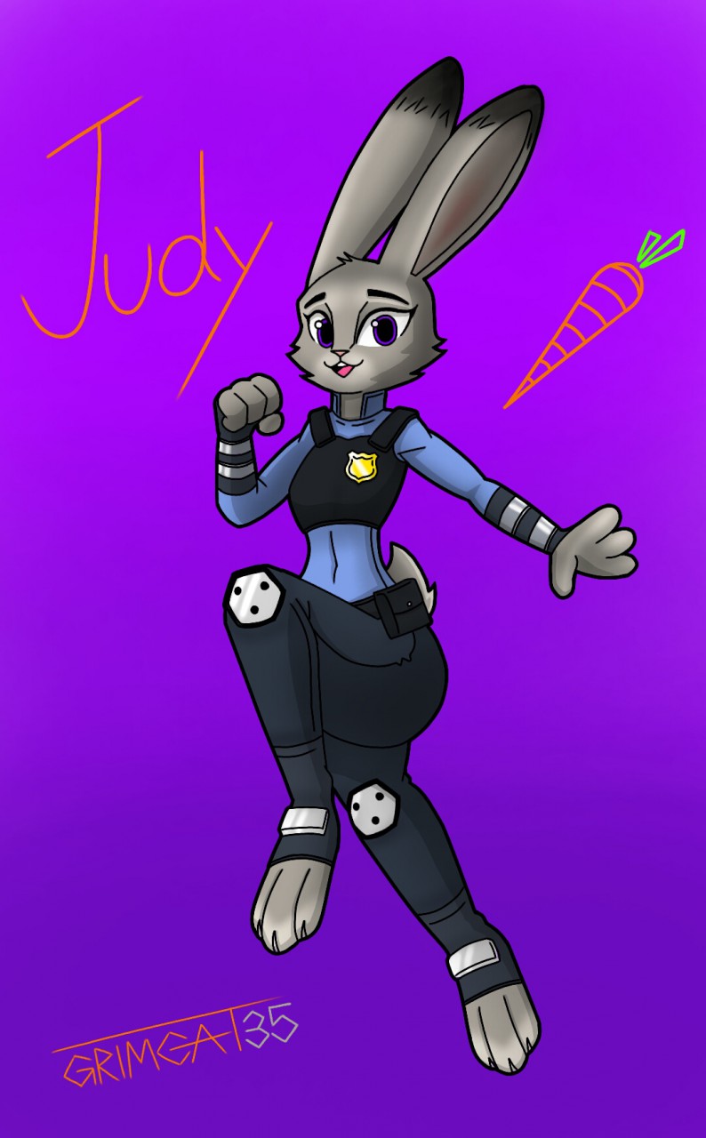 Officer Judy Hopps by GRIMCAT35 -- Fur Affinity [dot] net