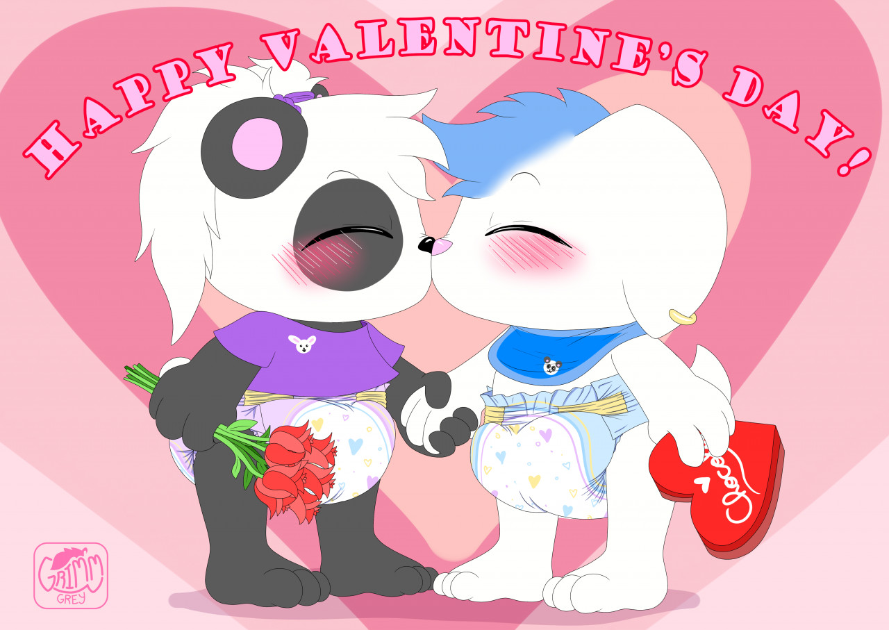 FNAF SB Valentine's Day by Felhesznelenev -- Fur Affinity [dot] net