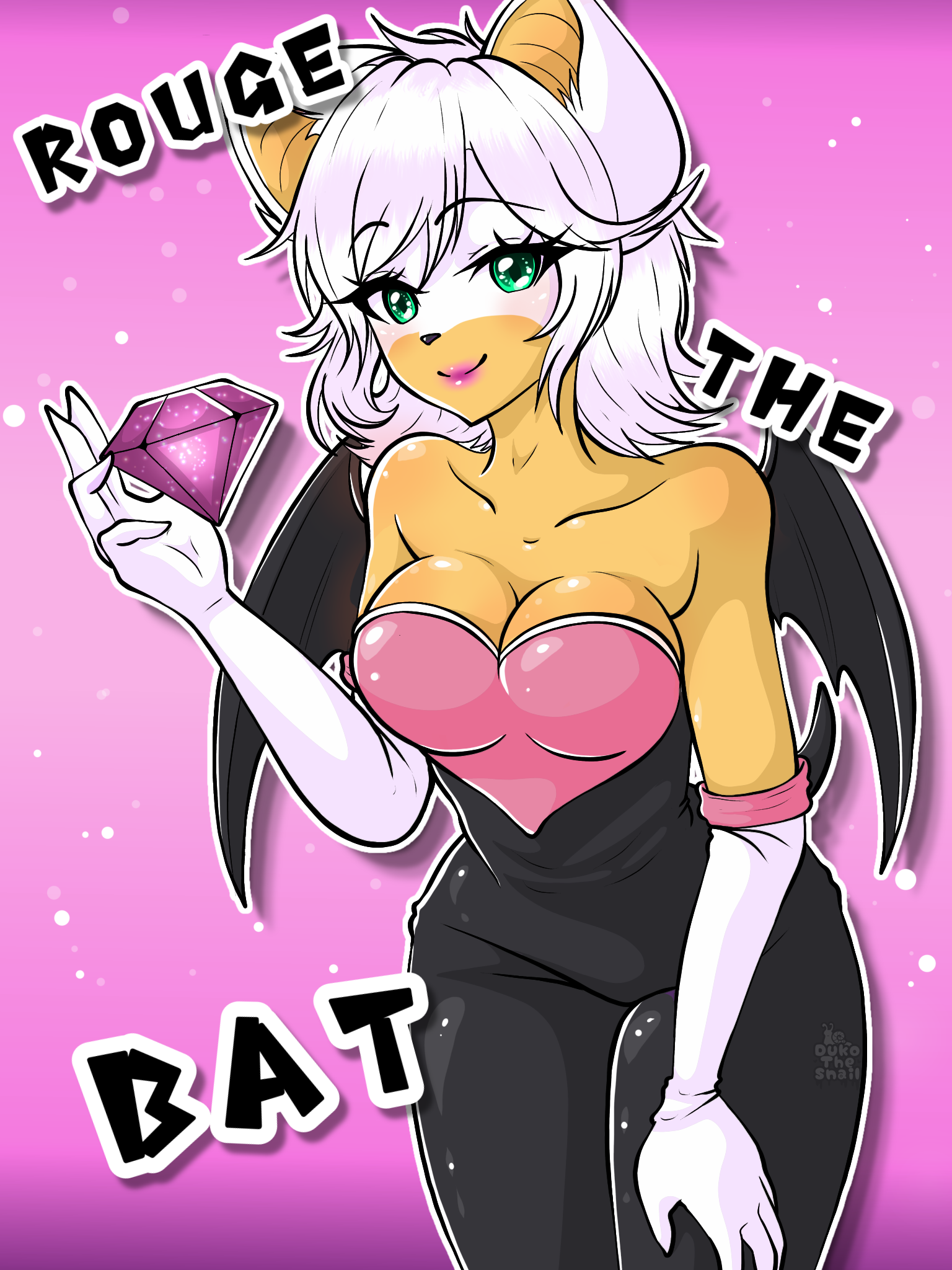 Rouge The Bat by Grounding_Grey -- Fur Affinity [dot] net