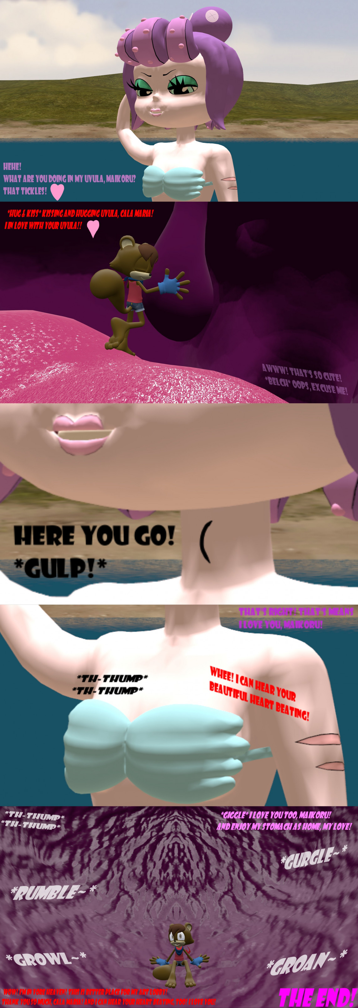 Cala Maria's Vore Day (Extra! text) by GTSMaiSFM -- Fur Affinity [dot] net