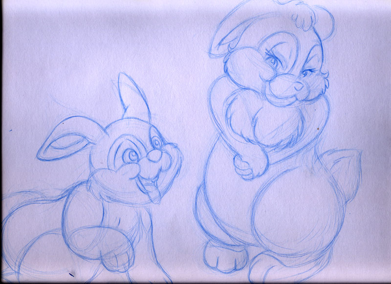 thumper and girlfriend