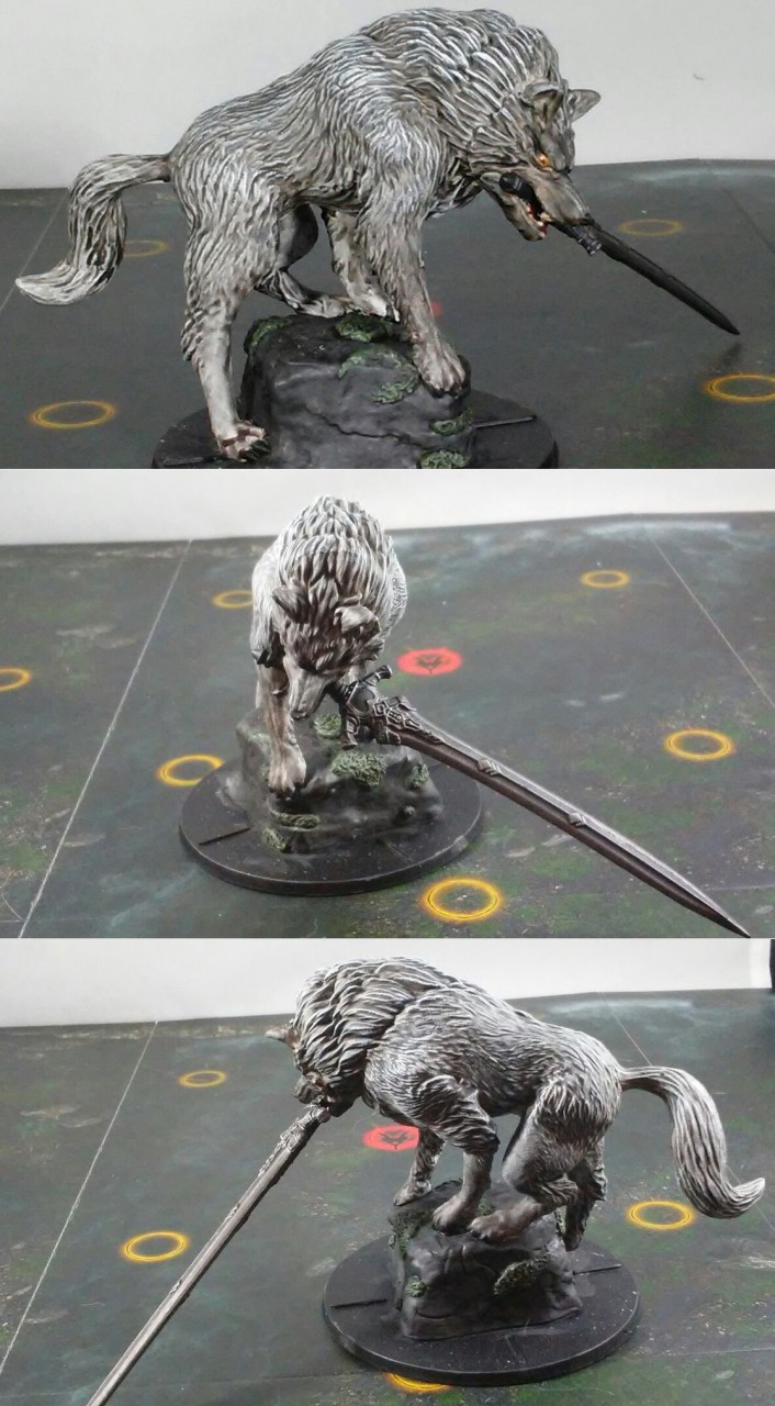 Dark Souls Board Game Main Boss Guide: Great Grey Wolf Sif