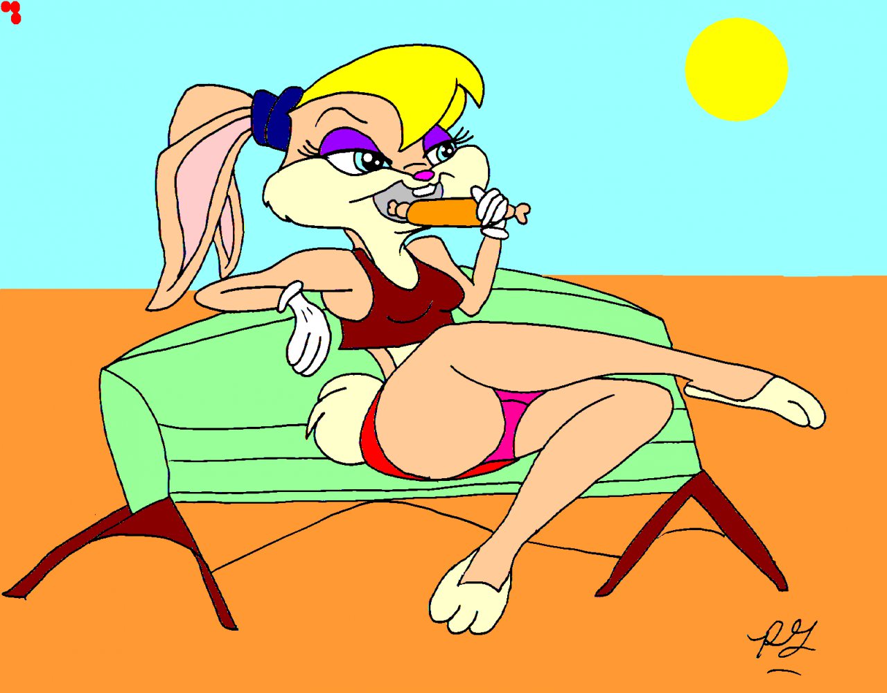 LOLA BUNNY HOT DOG by guibor -- Fur Affinity [dot] net