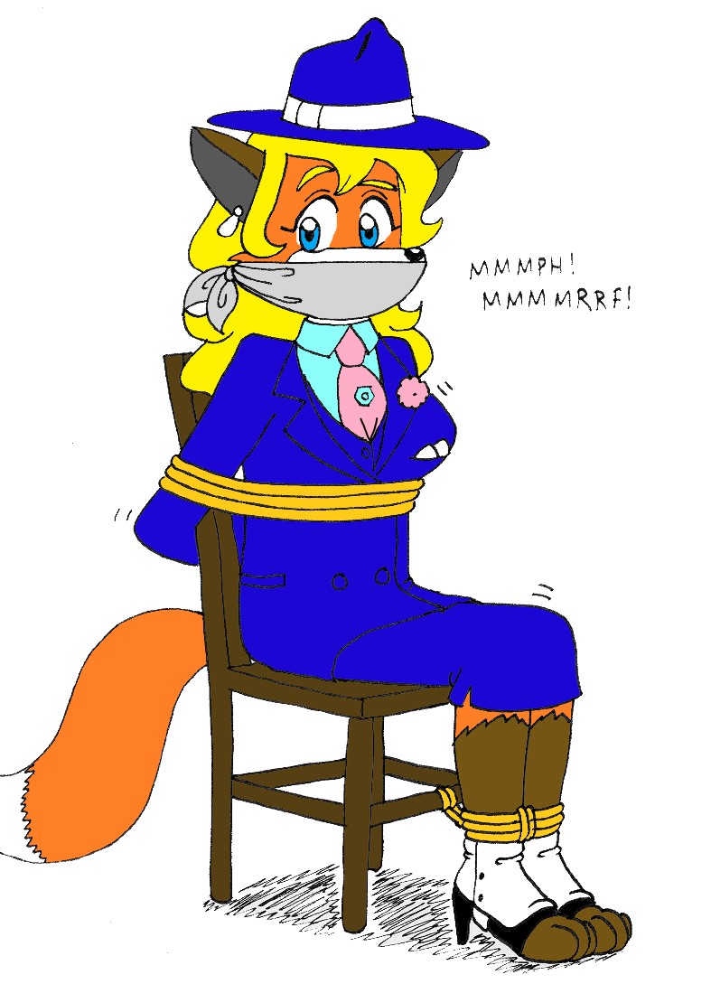 Gangster Cassie tied up and gagged by Gundaman -- Fur Affinity [dot] net