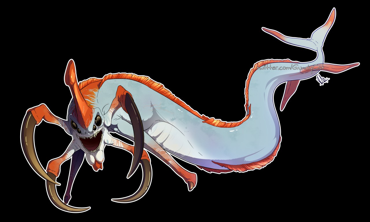 Reaper Leviathan  Subnautica creatures, Leviathan, Concept art characters