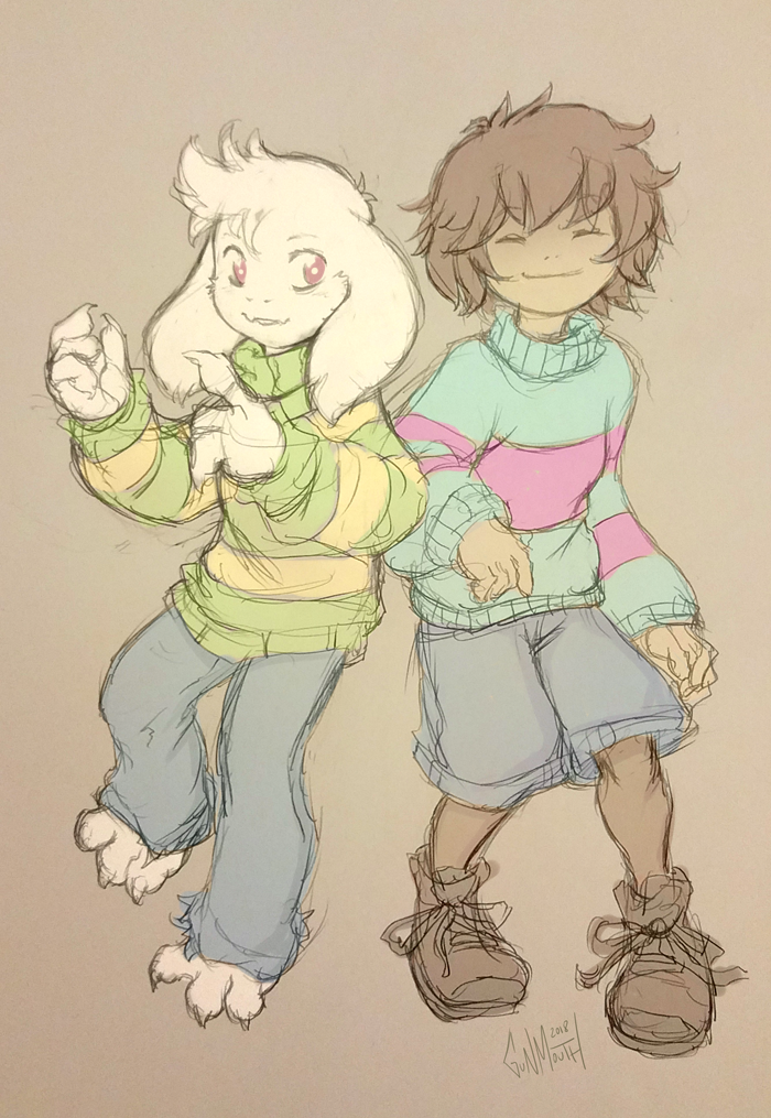 Them Durn Undertale Kids Again By Gunmouth Fur Affinity Dot Net