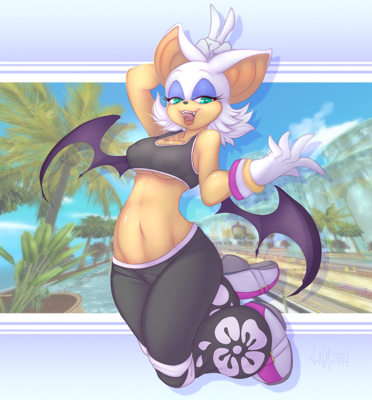 Rouge's Best Outfit by GuNMouTH -- Fur Affinity [dot] net