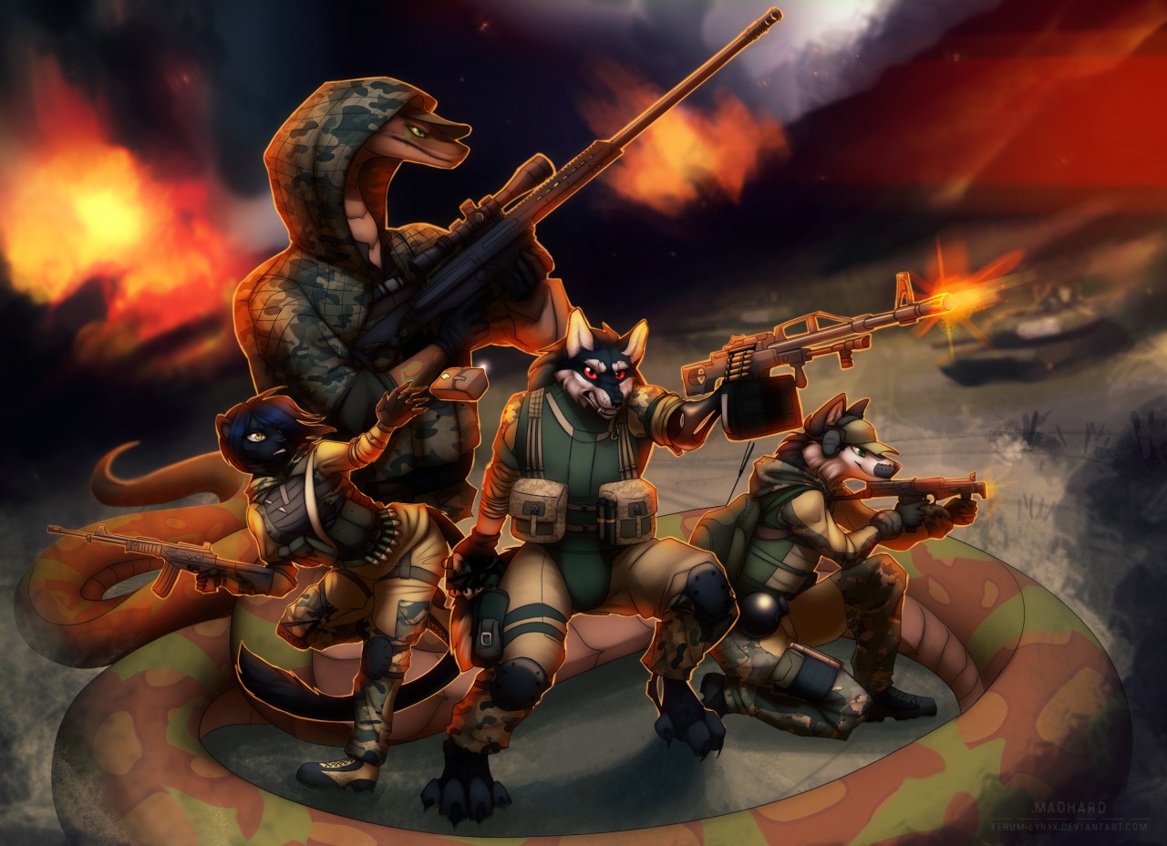 Battlefield 4 Commission By Maocrowhard By Gunwolf Fur Affinity Dot Net