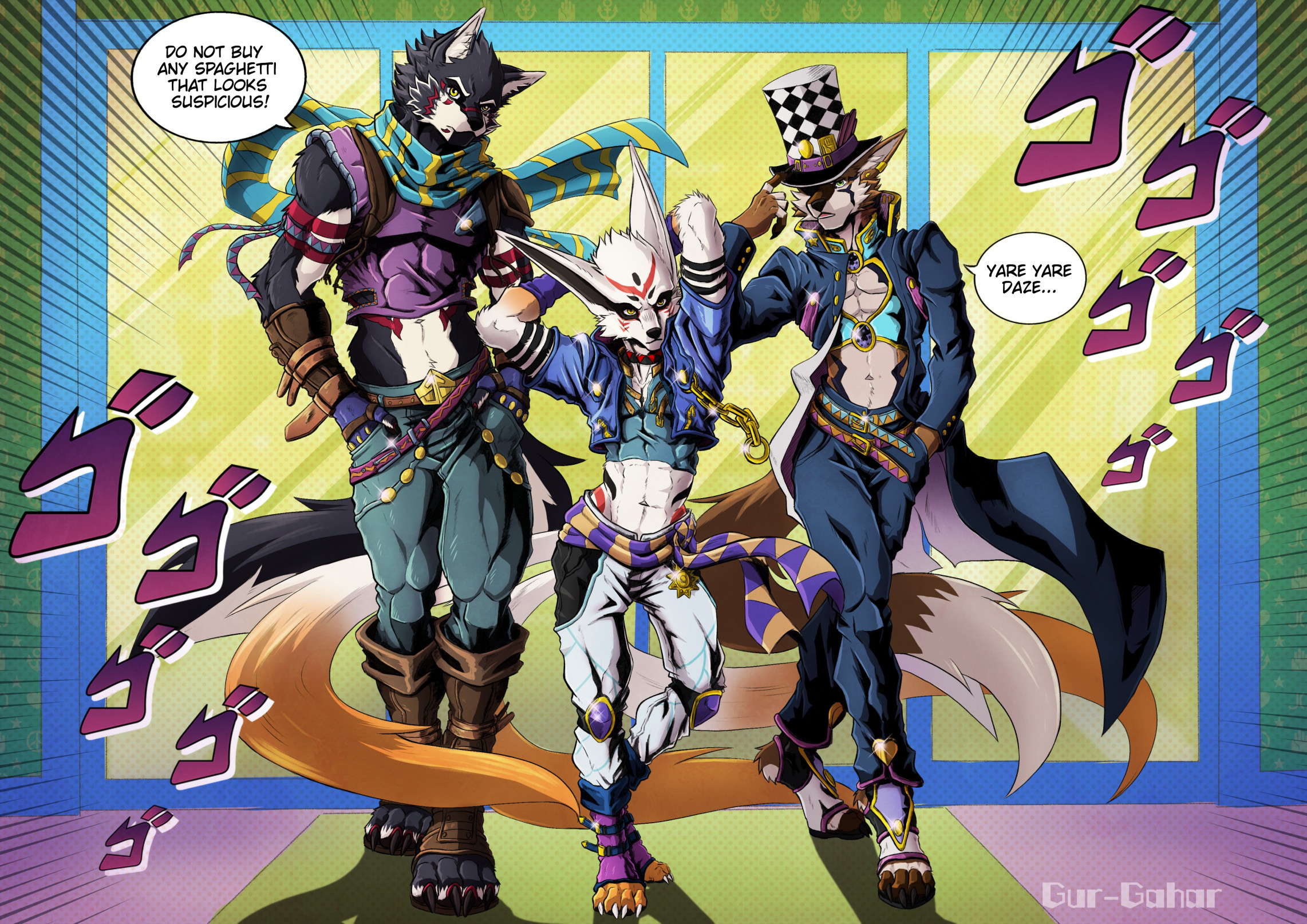 Is that a JoJo reference? by Gur-Gahar -- Fur Affinity [dot] net
