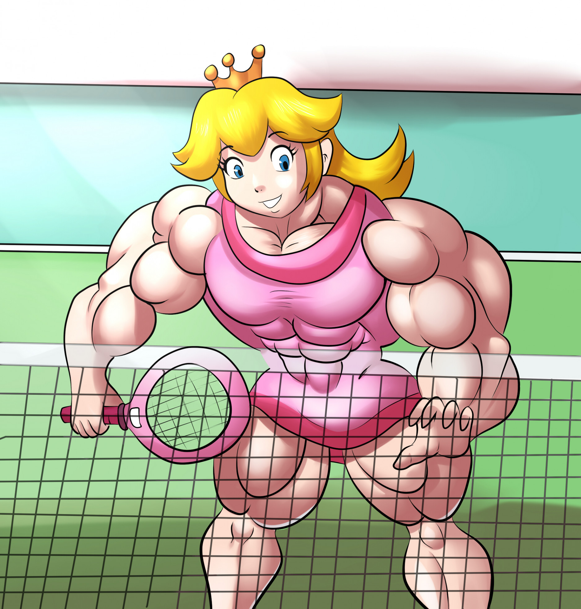 Tennis Peach by Pandas90 by gwahar -- Fur Affinity [dot] net