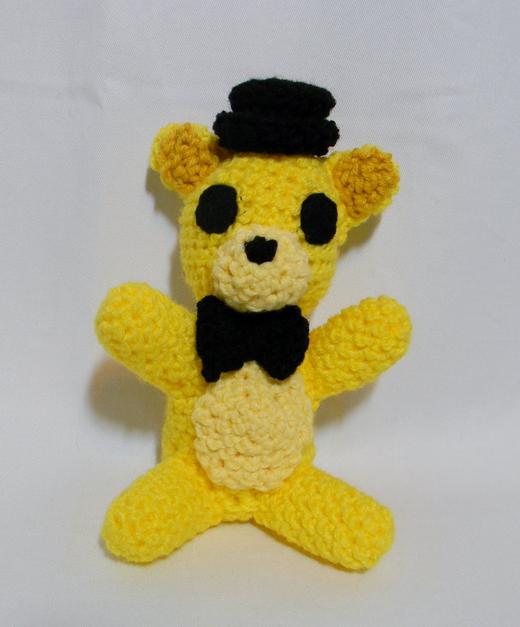 Golden Freddy Fazbear Plush Amigurumi 