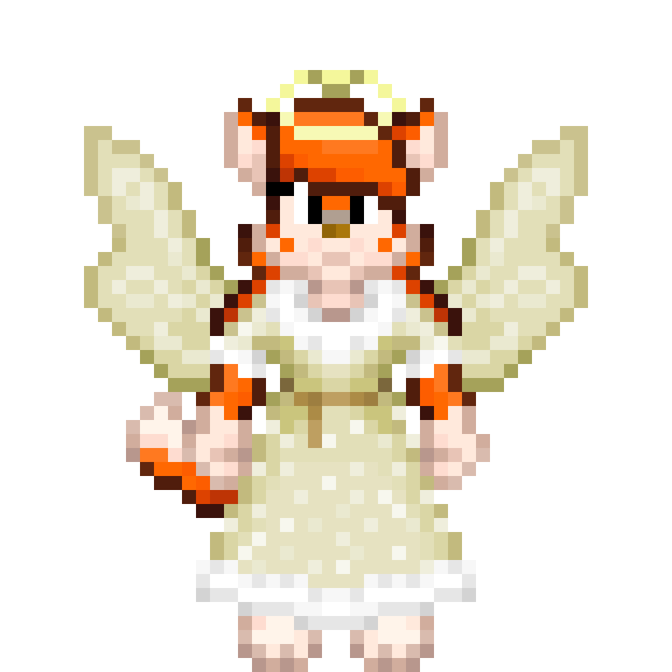 Simple Christmas Angel Edna Sprite by GyroGun -- Fur Affinity [dot] net