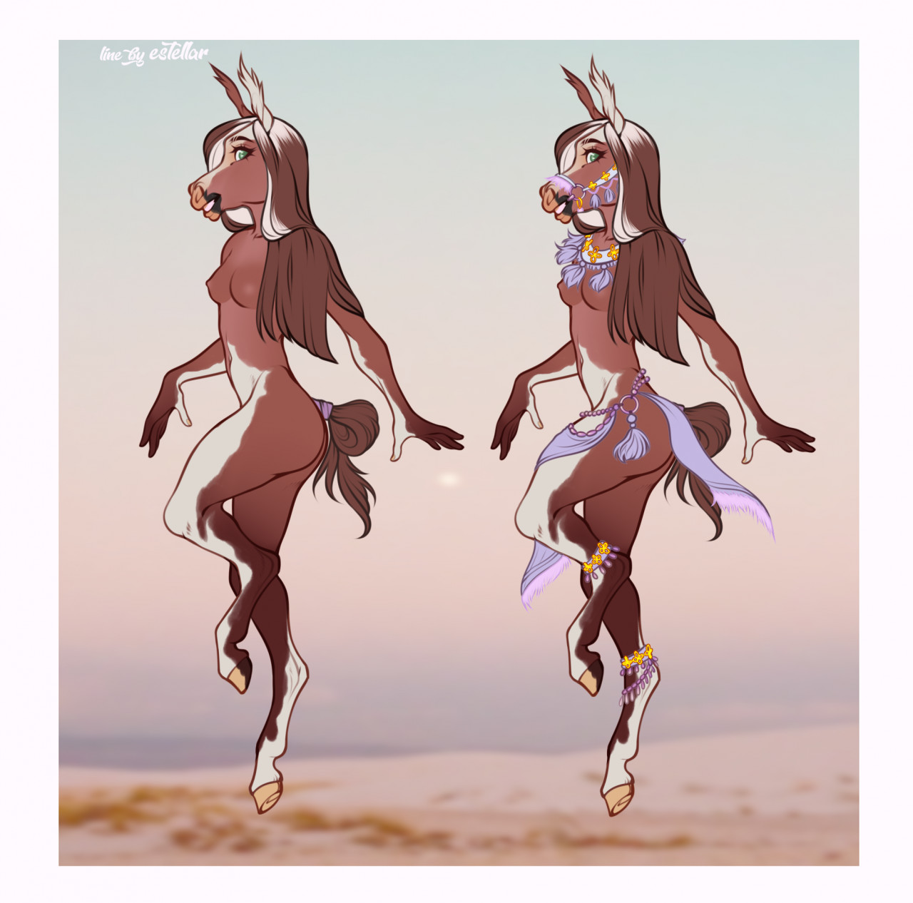 Dapple Grey Overo [Open Adopt] by quinnuki -- Fur Affinity [dot] net