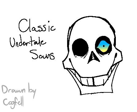 How to draw Sans from 'Undertale' - Speed drawing pixel art