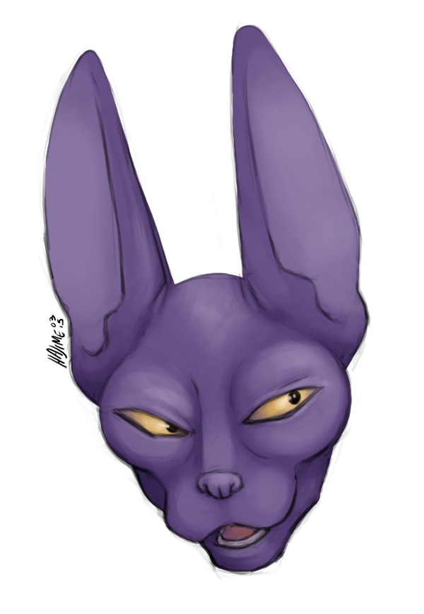 Beerus 310315 by HAJiME -- Fur Affinity [dot] net