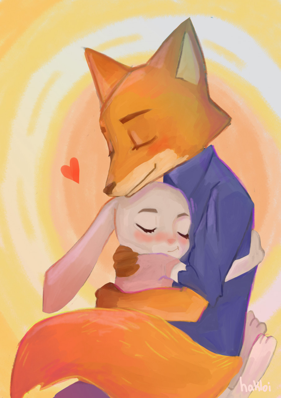 love judy x nick by hakloi -- Fur Affinity [dot] net