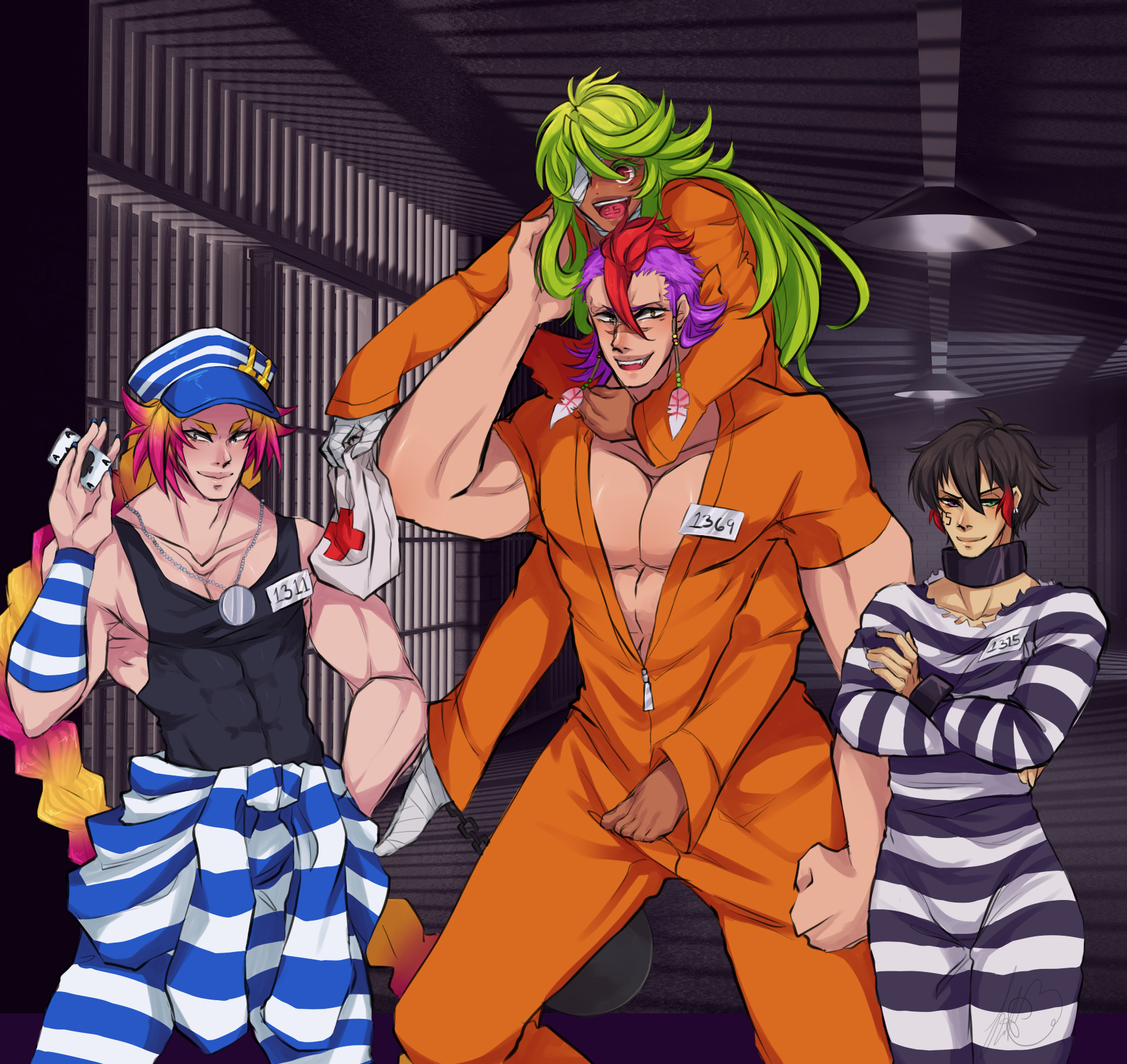 Nanbaka манга на русском фото 78