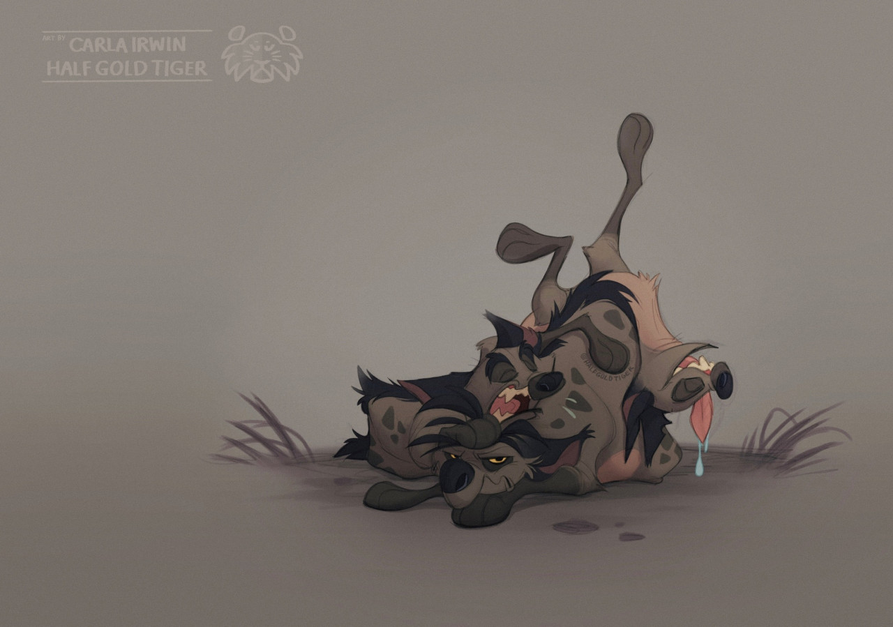 Banzai, Shenzi & Ed by HalfgoldTiger -- Fur Affinity [dot] net
