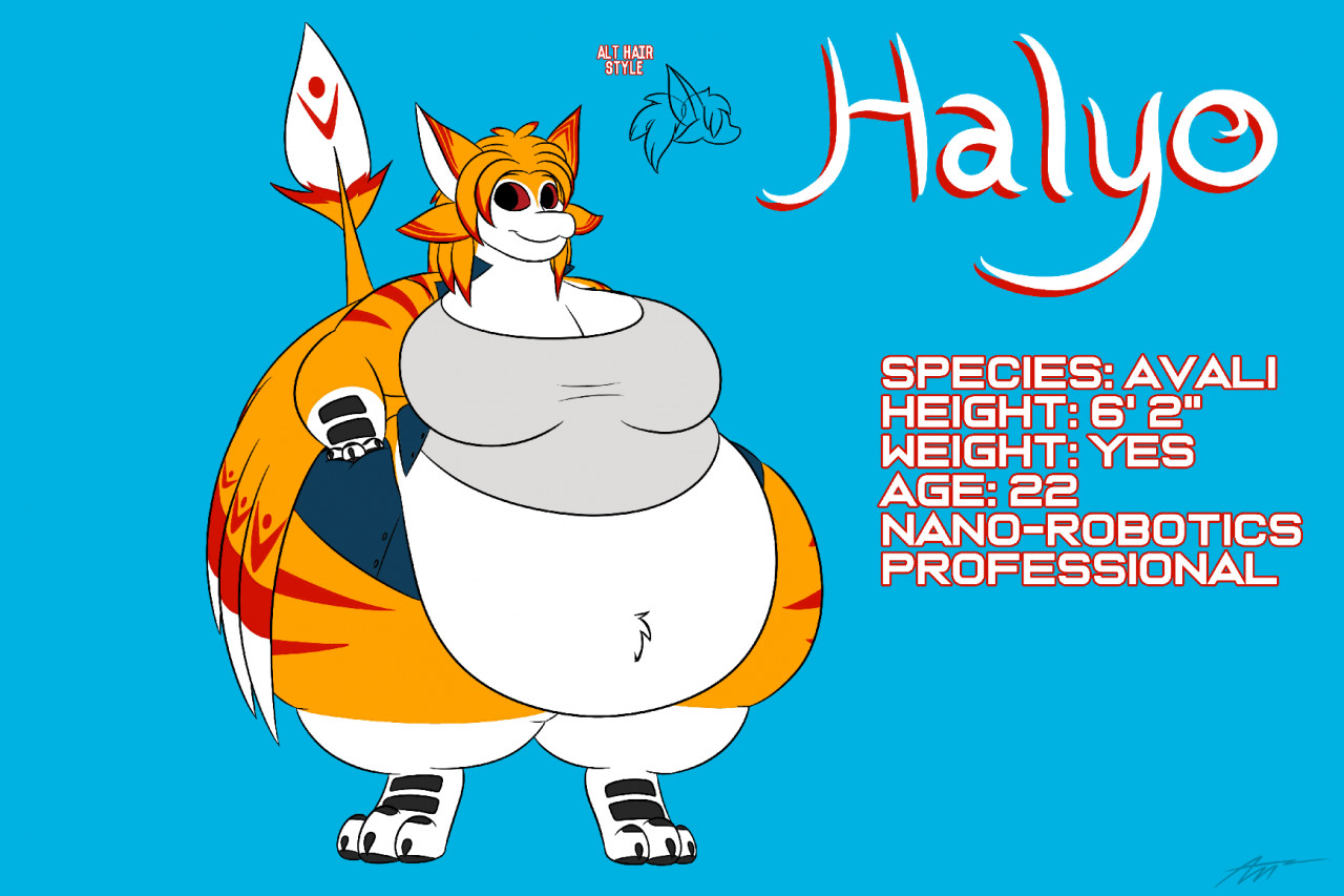 Halyo 2.0 Ref (Clothed) by HalyoAvali -- Fur Affinity [dot] net