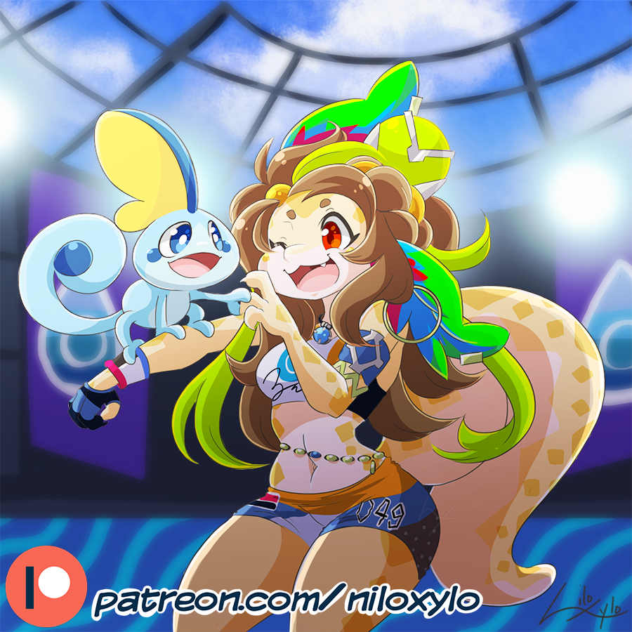 January Coffee4Cosplay: Pokemon Sw/Sh Gym Leaders! Nessa by HamsterOfTime  -- Fur Affinity [dot] net