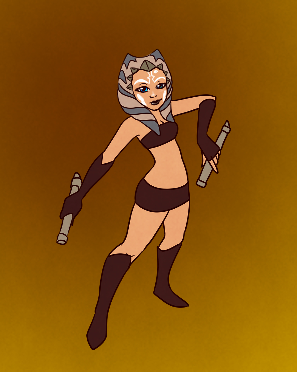 Ahsoka Tano by Hamsy -- Fur Affinity [dot] net