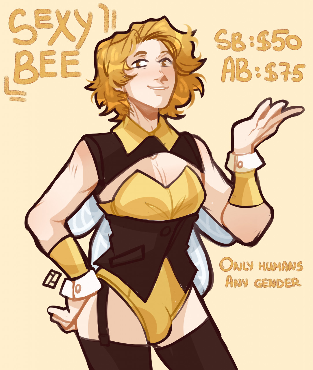 YCH] Sexy Bee | SB: $50 | CLOSED by Harald_Horfager -- Fur Affinity [dot]  net