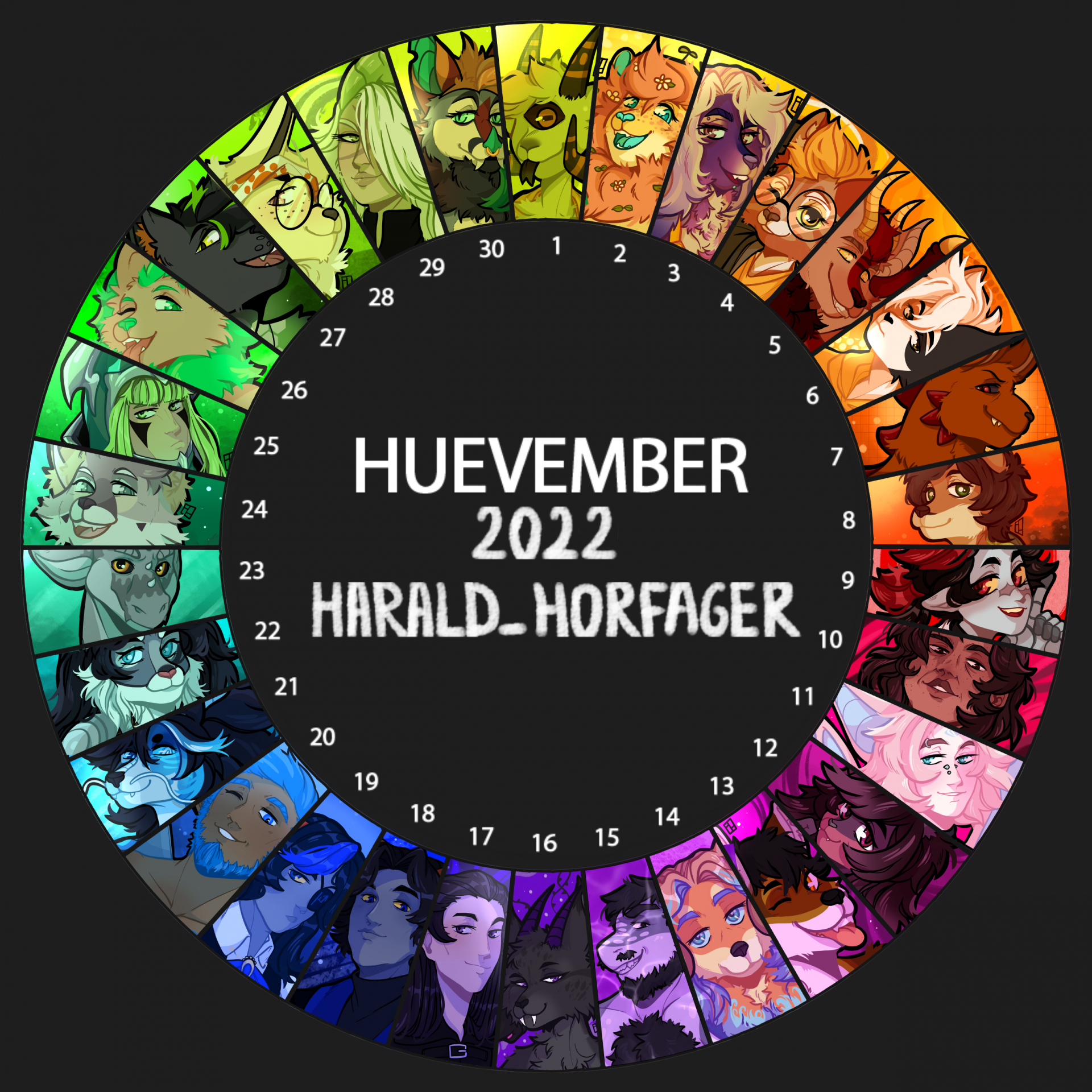 Huevember 2022 | Summary of Art! by Harald_Horfager &ndash; Fur 