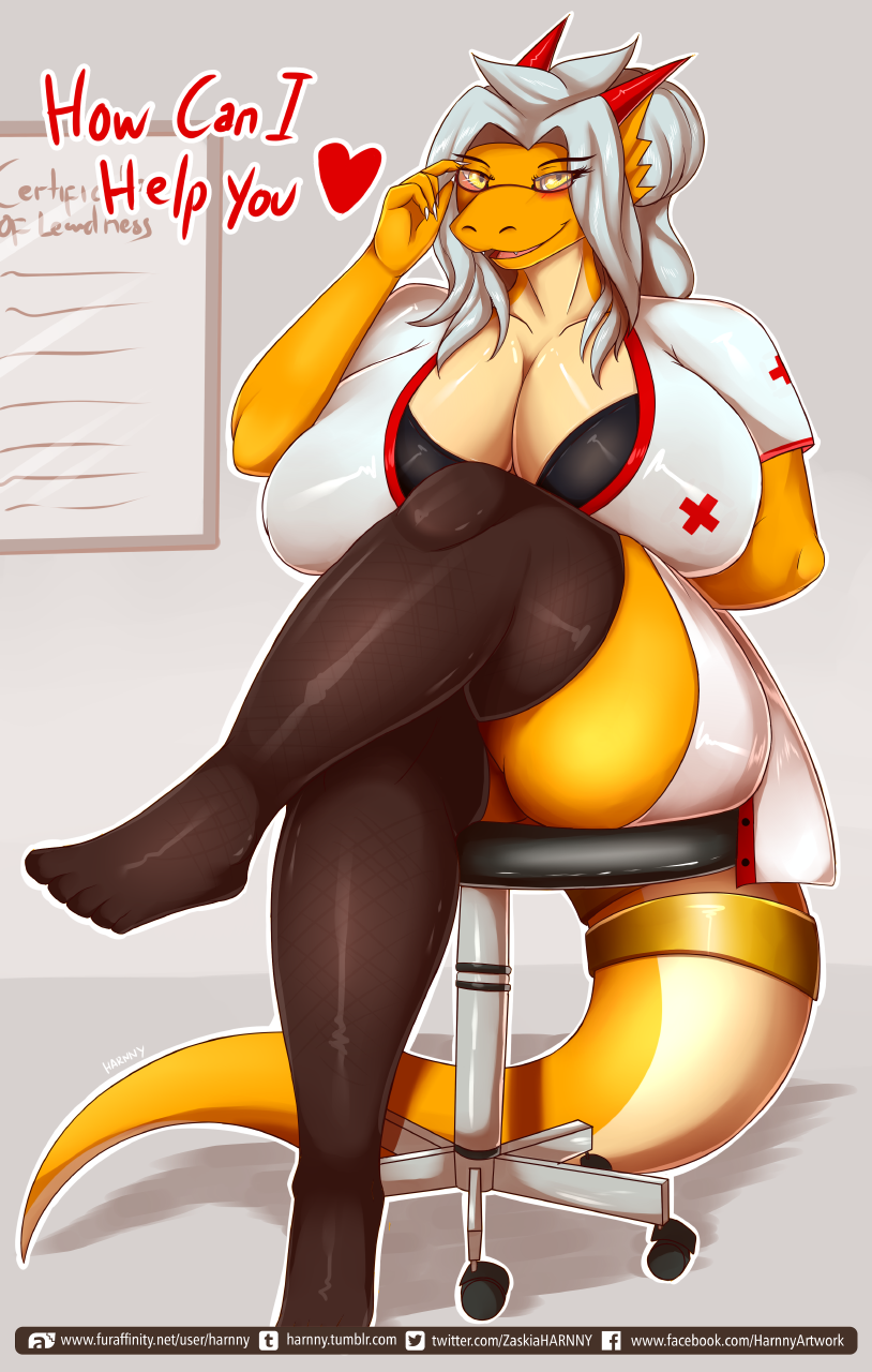 Dragon Nurse by HARNNY -- Fur Affinity [dot] net