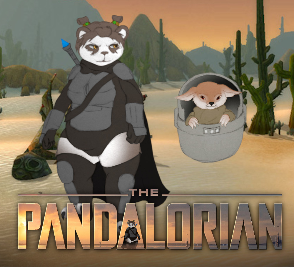 The Pandalorian Meme By Harpsong Fur Affinity Dot Net