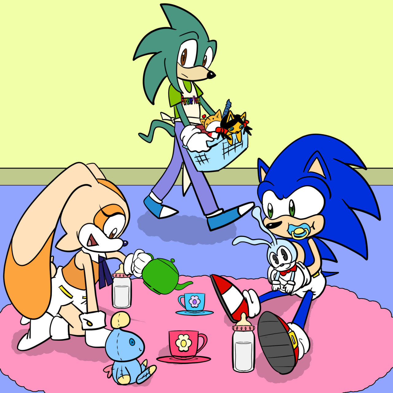 AndTails — Team Chaotix is so wholesome! You can just see how