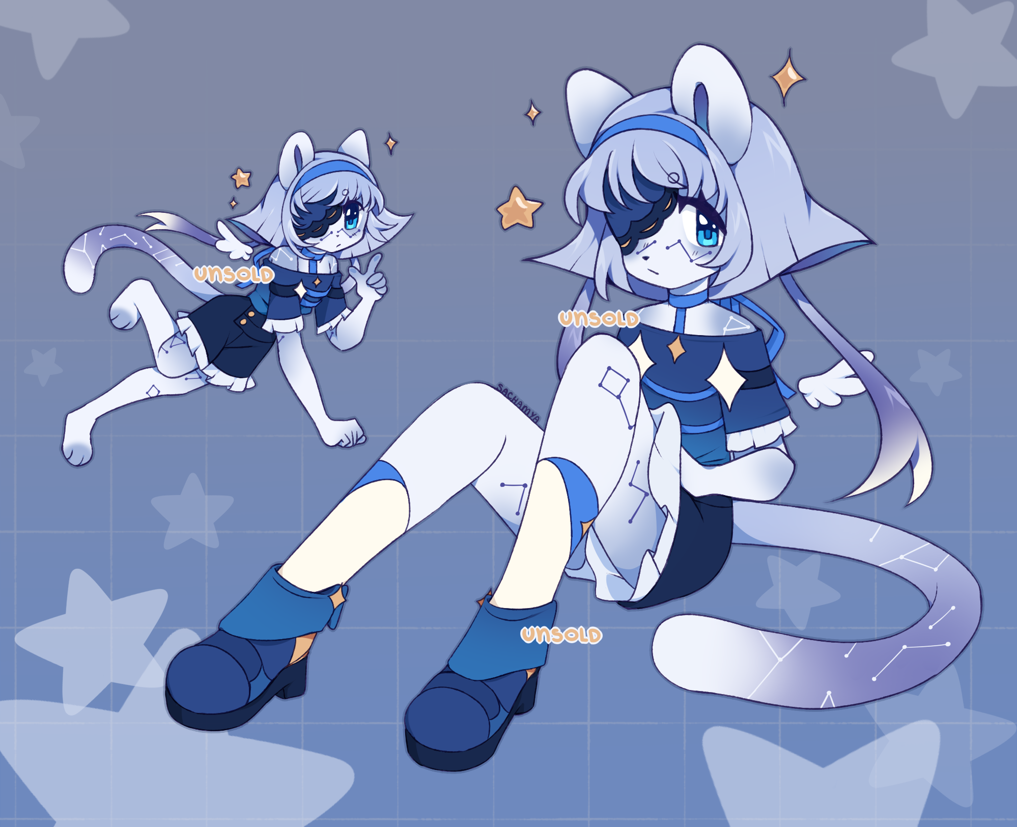 Starlight ~ Adoptable【 Closed 】 by Hashiiyan -- Fur Affinity [dot] net