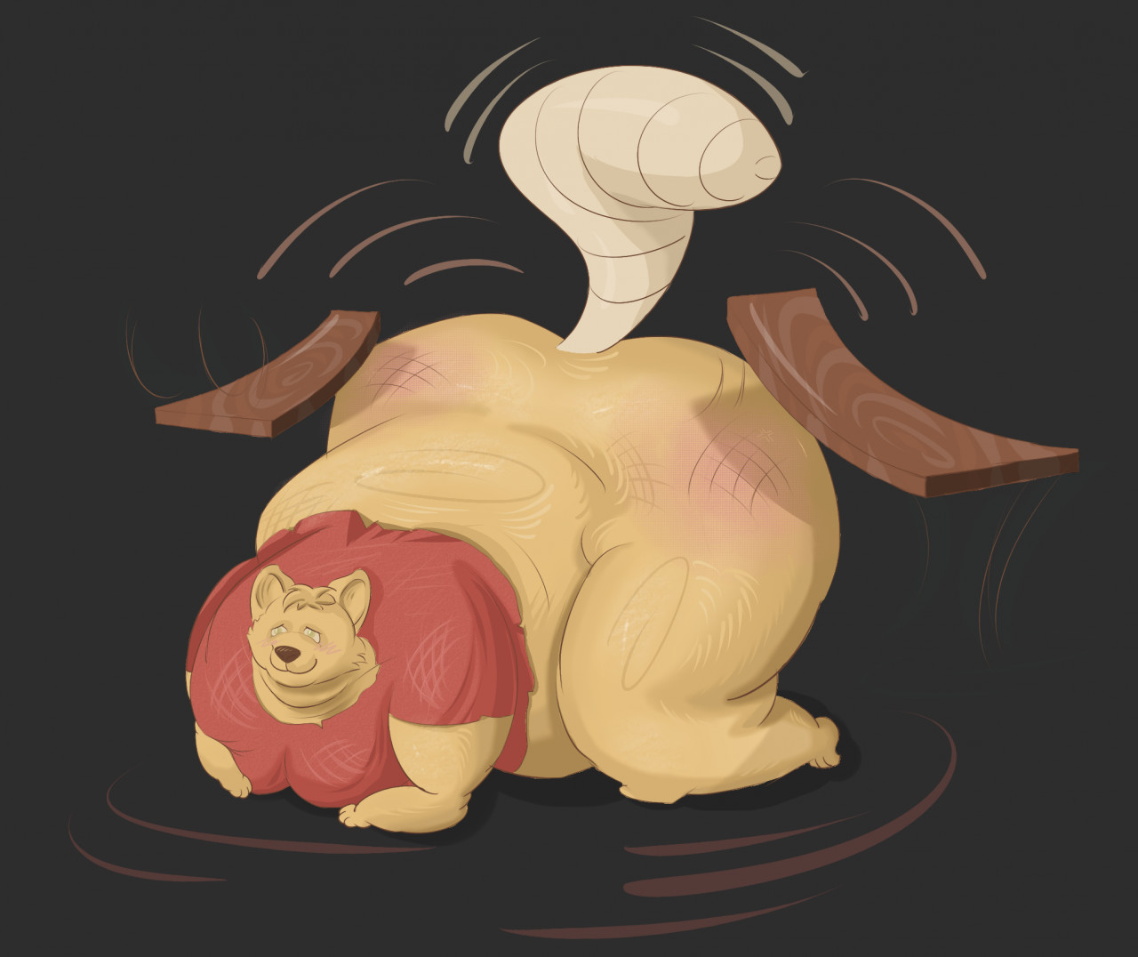 chubby got spanked by hatkopf -- Fur Affinity [dot] net