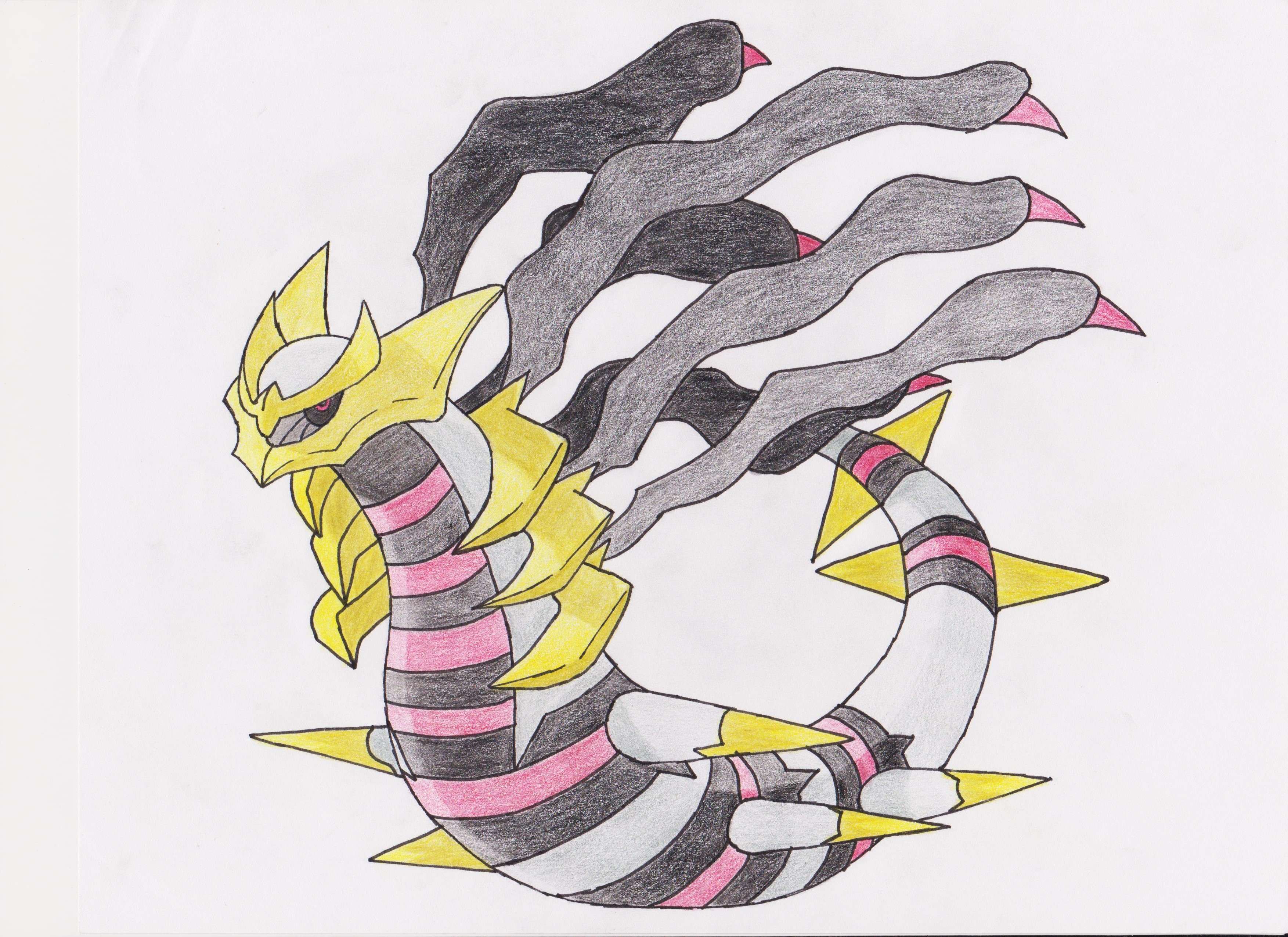 Giratina- (Origin Form) by ZarxielZerg on DeviantArt