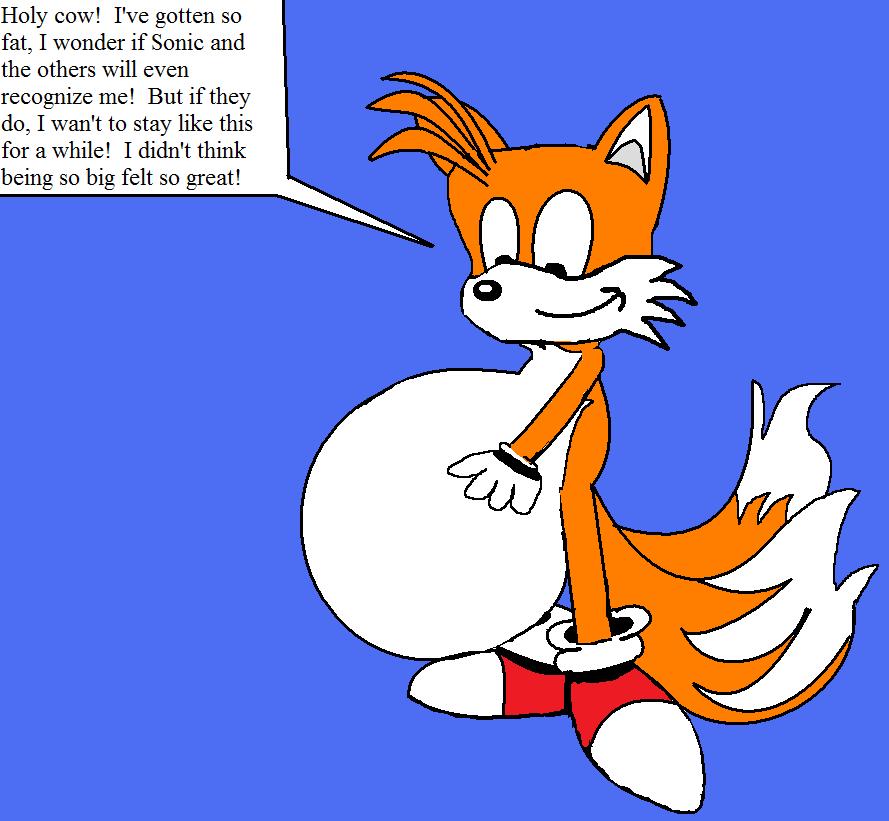 Two babies one fox на русском. Tails мемы. Sonic Tails fat. Fat Tails the Fox. Tails belly.