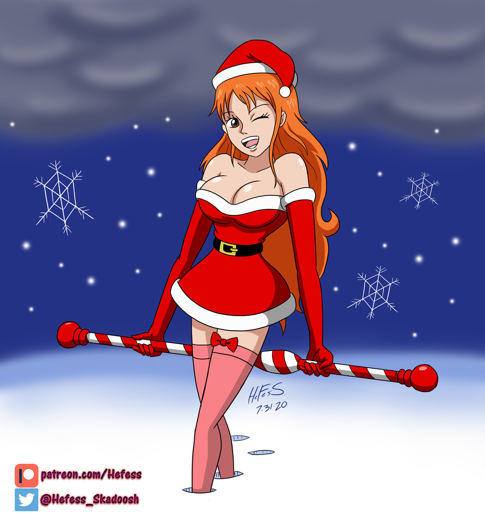 Nami Indiana Christmas Day 2022 A Very Nami Christmas By Hefess -- Fur Affinity [Dot] Net