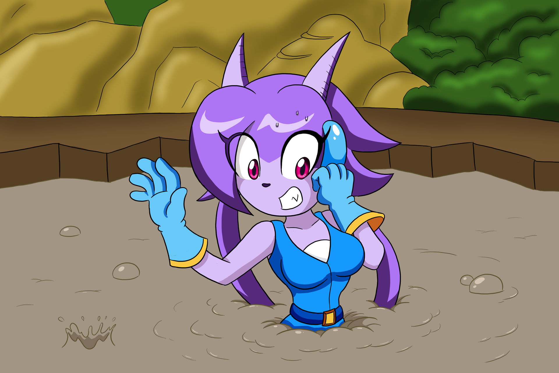 Lilac gets Planted