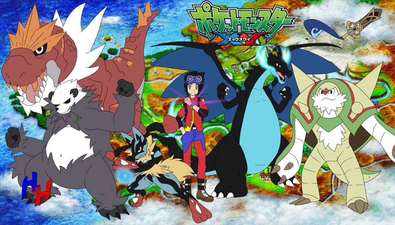pokemon x and y wallpaper