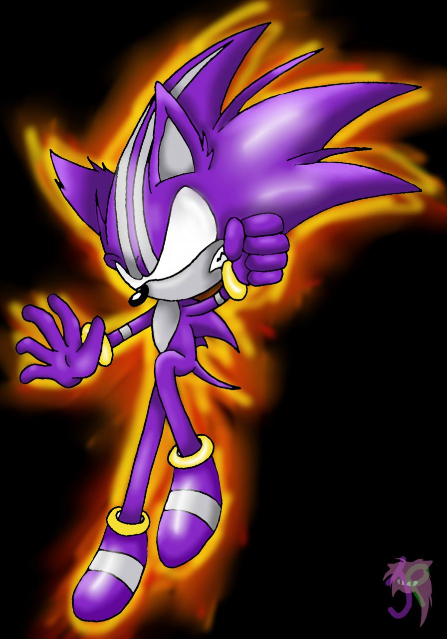 DARKSPINE SONIC ( Redesigned by RexcoCorps ) by 3rdHarleyJoe -- Fur  Affinity [dot] net