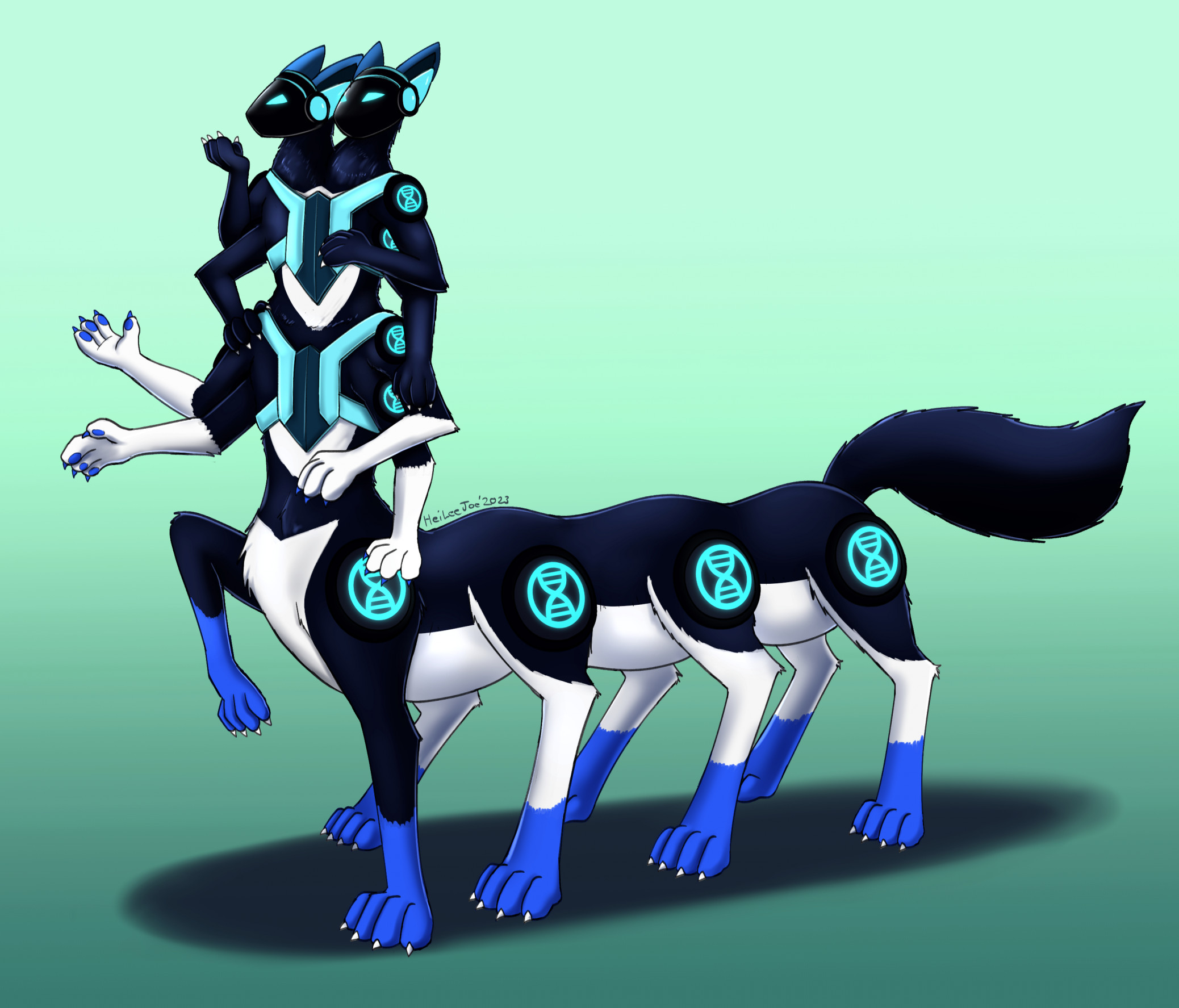 General Furry Art. taur. multiarm. multileg. 