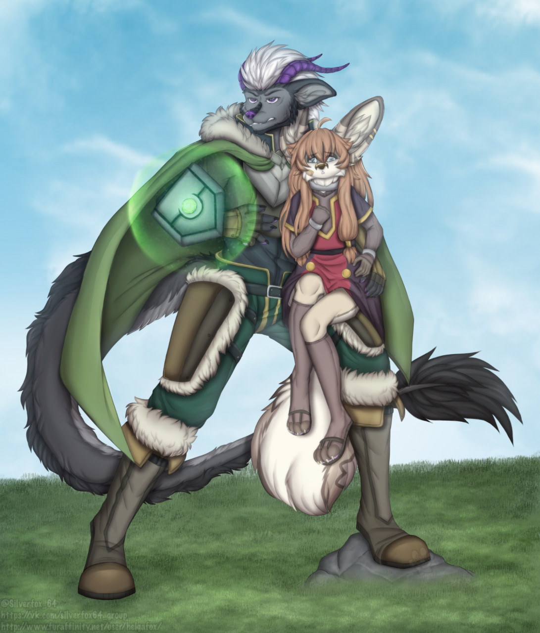 The Rising of the Shield Hero (CROSSOVER)) by HelgaFox -- Fur Affinity  [dot] net