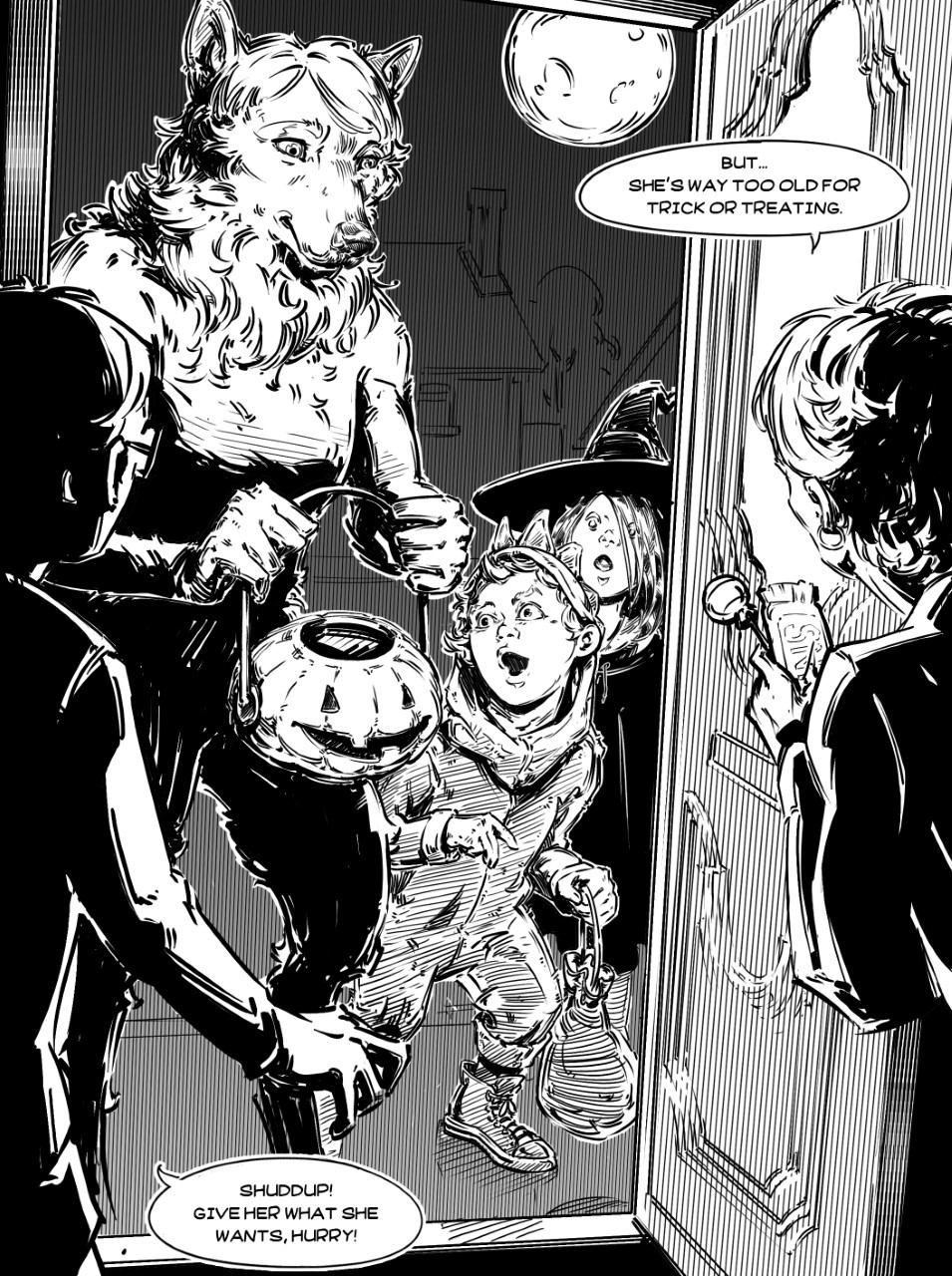 Lycanthrope Club Webcomic Halloween 2022