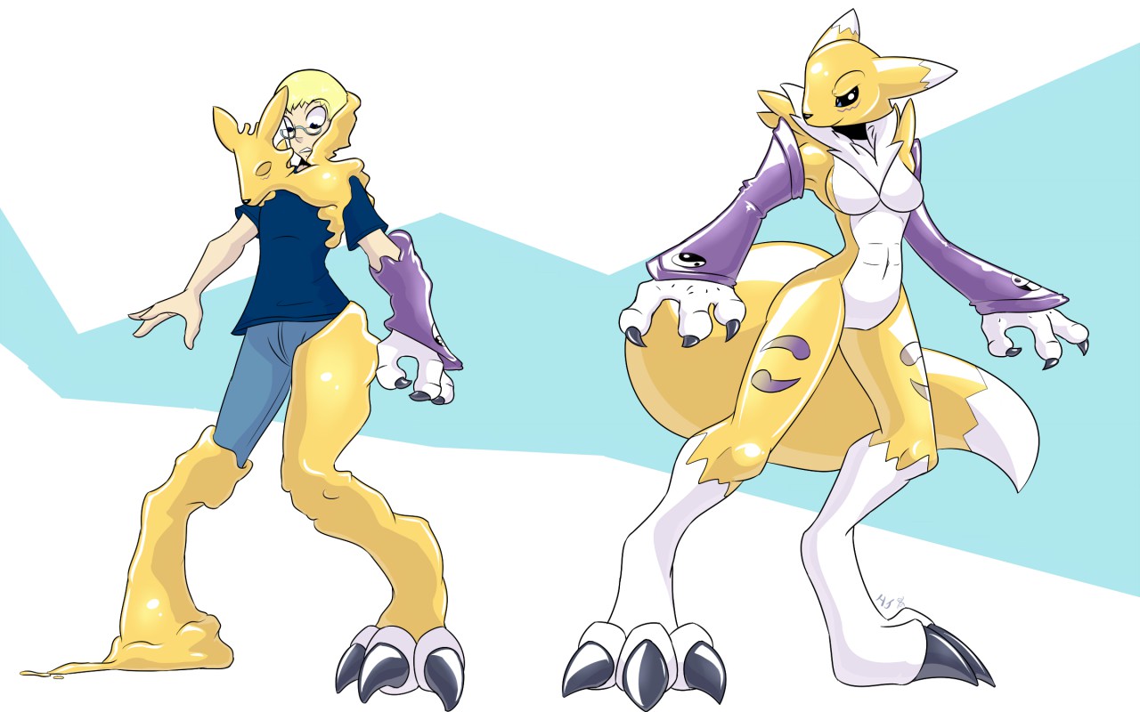 Digimon. renamon. 